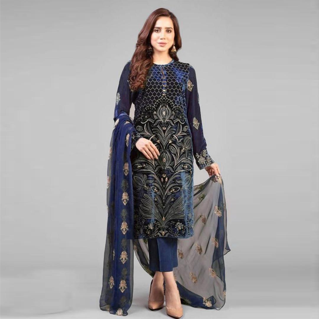 3 Piece Winter Collection for ladies- Mirha Collection